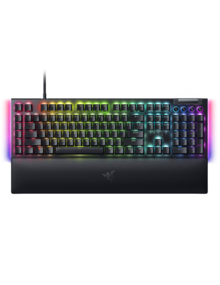 TECLADO RAZER BLACKWIDOW V4 GREEN SWITCH (USA) (RZ03-04690100-R3M1)