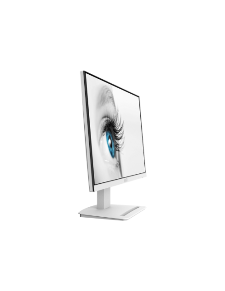 MSI MONITOR PRO MP243XW. 23.8” (60CM). PLANO. IPS. 1920 X 1080 (FHD). 100HZ. BLANCO