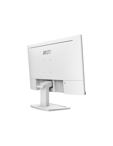 MSI MONITOR PRO MP243XW. 23.8” (60CM). PLANO. IPS. 1920 X 1080 (FHD). 100HZ. BLANCO