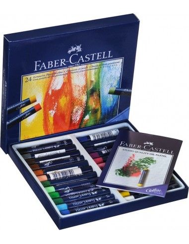 CAJA DE 24 PASTELES GRASOS FABER CASTELL 127024