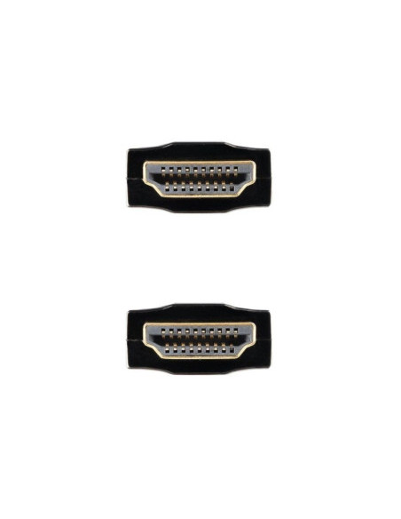 NANOCABLE CABLE HDMI V2.0 AOC 4K@60HZ 18Gbps NEGRO 100 M