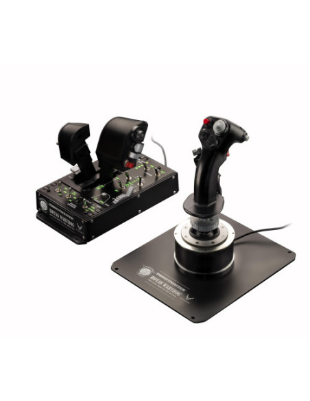 THRUSTMASTER JOYSTICK + MANDO DE POTENCIA HOTAS WARTHOG - PC
