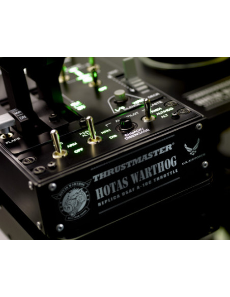 THRUSTMASTER JOYSTICK + MANDO DE POTENCIA HOTAS WARTHOG - PC