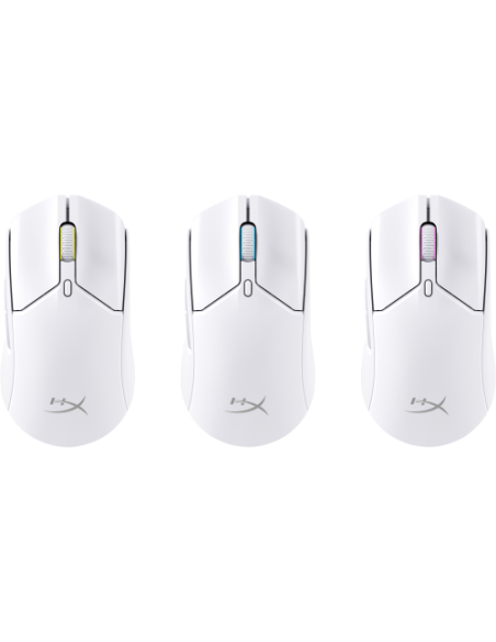HP HYPERX PULSEFIRE HASTE 2 WIRELESS WHITE - MOUSE - 6N0A9A
