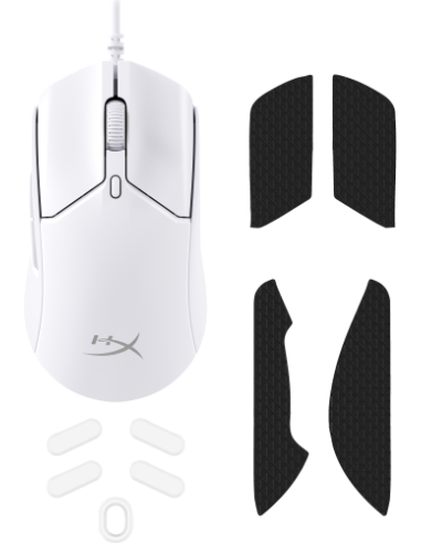 HP HYPERX PULSEFIRE HASTE 2 WHITE - MOUSE -...