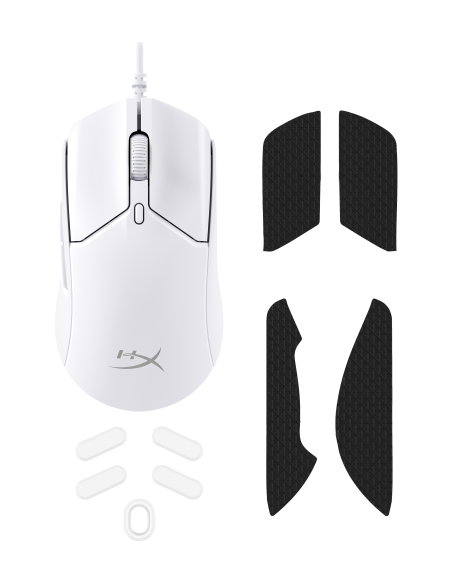 HP HYPERX PULSEFIRE HASTE 2 WHITE - MOUSE - 6N0A8AA
