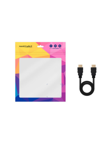NANOCABLE CABLE HDMI V2.0 4K  60HZ 18GBPS...