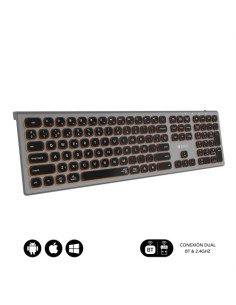 TECLADO BLUETOOTH/2.4G MASTER ILUMINADO EXT G/N 2