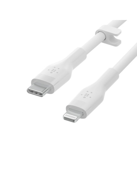 (D)BELKIN BOOST CHARGEUSB-C TO LTG_SILICON, 1M, WHITE
