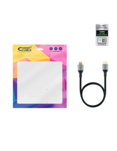 NANOCABLE CABLE HDMI 2.1 CERTIFICADO ULTRA HS...
