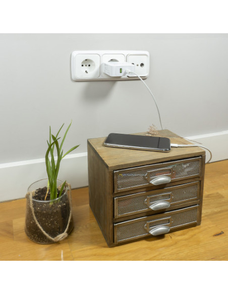 NANOCABLE CABLE LIGHTNING A USB-C, 50 CM