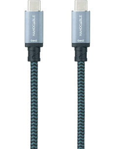 NANOCABLE CABLE USB 3.1 GEN2 10GBPS 5A 2