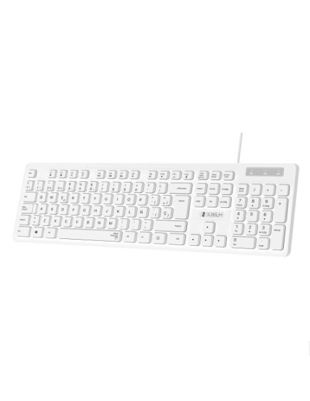 TECLADO BUSINESS SLIM SILENCIOSO CON CABLE USB B