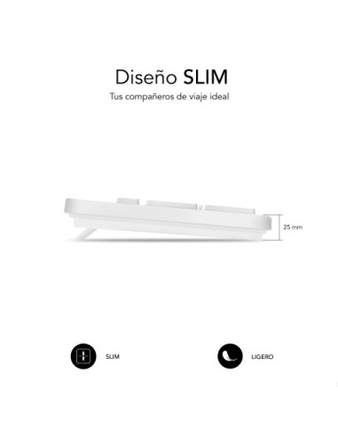 TECLADO BUSINESS SLIM SILENCIOSO CON CABLE USB B