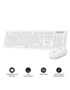 COMBO BUSINESS SLIM SILENCIOSO WIRELESS2.4G BLANCO 2