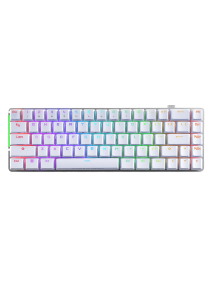 TECLADO ASUS ROG FALCHION ACE WHITE (BLANCO)