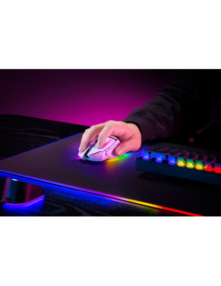 RATON RAZER BASILISK V3 PRO BLANCO (RZ01-04620200-R3G1)