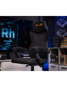 THE G-LAB GAMING CHAIR - ATOM - MESH - MOVING ARMREST (KS-RHODIUM-A) 2