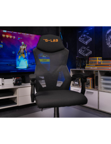 THE G-LAB GAMING CHAIR - ATOM - MESH - MOVING...