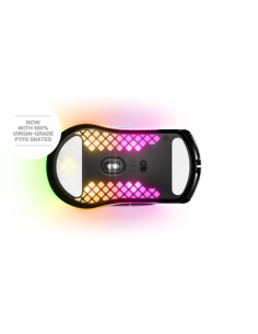 RATON STEELSERIES AEROX 3 (2022) WIRELESS ONYX (62612) 2