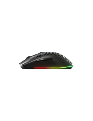 RATON STEELSERIES AEROX 3 (2022) WIRELESS ONYX...