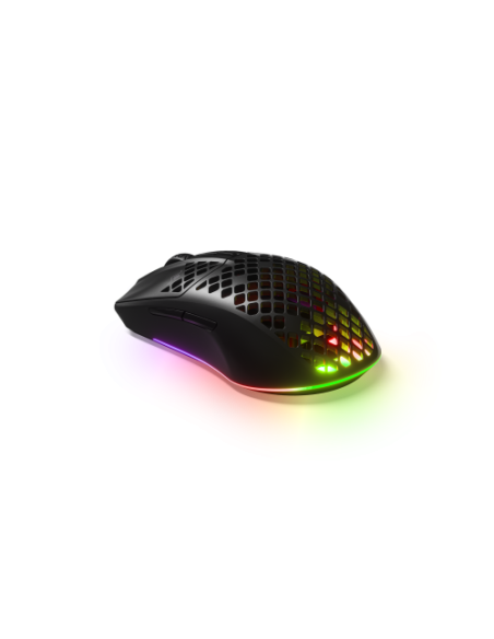 RATON STEELSERIES AEROX 3 (2022) WIRELESS ONYX (62612)