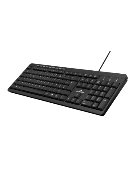 BLUESTORK SLIM MULTIMEDIA USB KEYBOARD - BLACK - SPANISH LAYOUT (BS-KB-MFIRST2/SP)