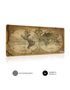 ALFOMBRILLA RATON VINTAGE WORLD XL MOUSE PAD 900X400X3