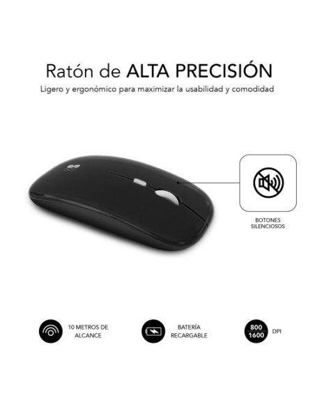 COMBO MULTIDISPOSITIVO COMPACTO GRIS/NEGRO