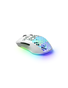 RATON STEELSERIES AEROX 3 WIRELESS BLANCO (62608) 2