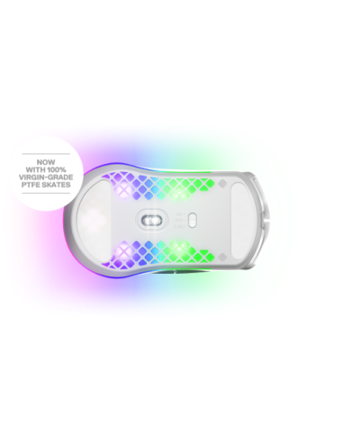RATON STEELSERIES AEROX 3 WIRELESS BLANCO (62608)