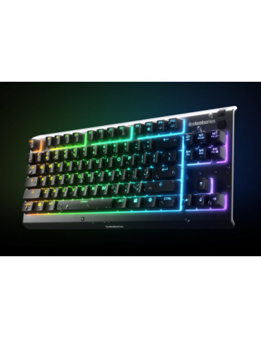 TECLADO STEELSERIES APEX 3 TKL (USA) (64831)