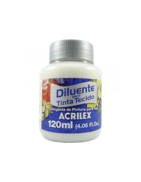 Diluyente para pintura de tela acrilex 120ml