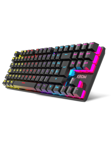 KROM TECLADO GAMING KASIC TKL. MECANICO. TECLAS...