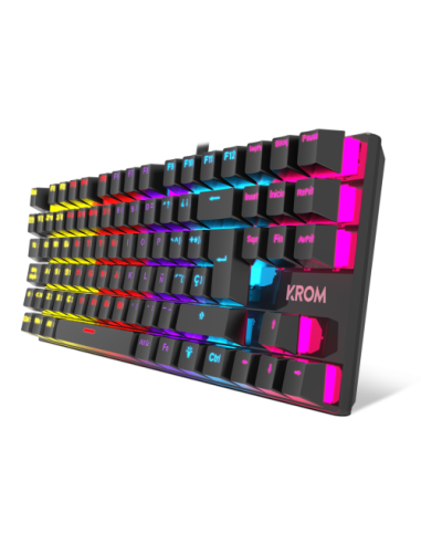 KROM TECLADO GAMING KASIC TKL. MECANICO. TECLAS...