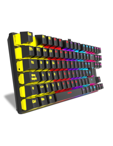 KROM TECLADO GAMING KASIC TKL. MECANICO. TECLAS...