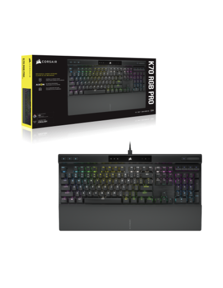 TECLADO CORSAIR K70 RGB PRO MX RED ESPAÑOL CH-9109410-ES