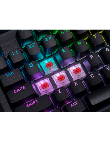 TECLADO CORSAIR K70 RGB PRO MX RED ESPAÑOL...