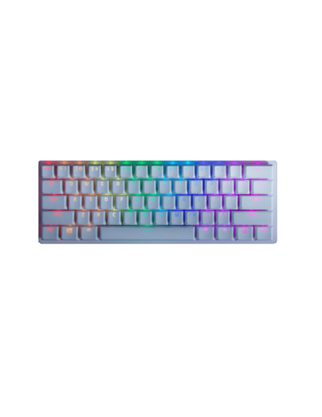 TECLADO RAZER HUNTSMAN MINI MERCURY PURPLE SWICTH (USA) (RZ03-03390300-R3M1)