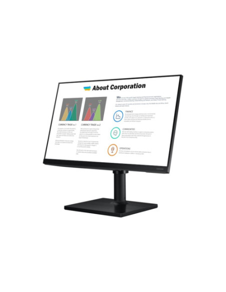 SAMSUNG MONITOR LF27T450FZUXEN 27"/16:9/IPS/250 CD/FULL HD 1920 X 1080/5 MS/2X HDMI/1X DISPLAY PORT/HUB USB/MULTIMEDIA/REGULABLE