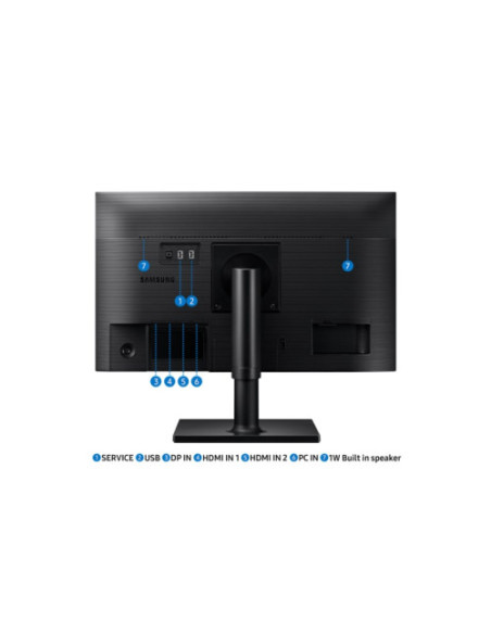 SAMSUNG MONITOR LF27T450FZUXEN 27"/16:9/IPS/250 CD/FULL HD 1920 X 1080/5 MS/2X HDMI/1X DISPLAY PORT/HUB USB/MULTIMEDIA/REGULABLE