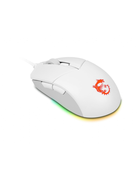 RATON MSI CLUTCH GM11 WHITE GAMING MOUSE
