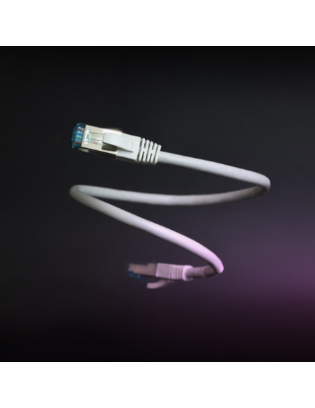 NANOCABLE CABLE DE RED CAT.7 600MHZ LSZH SFTP PIMF AWG26, GRIS, 5 M
