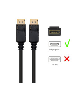 EWENT CABLE DISPLAYPORT 8K v1.4 / 3m 2