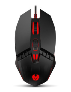 KROM RATON GAMING KALAX. OPTICO 800-3200 DPI. LED. USB 1.5M