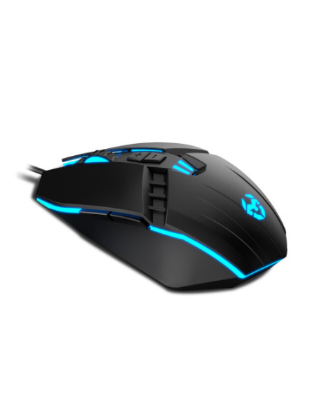 KROM RATON GAMING KALAX. OPTICO 800-3200 DPI. LED. USB 1.5M