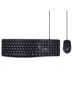 EWENT KIT TECLADO + RATON CON ESCRITURA SILENCIOSA