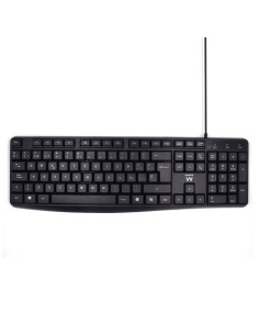 EWENT TECLADO USB CON ESCRITURA SILENCIOSA