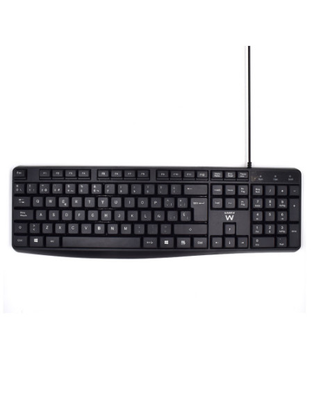 EWENT TECLADO USB CON ESCRITURA SILENCIOSA EWENT TECLADO USB CON ESCRITURA SILENCIOSA