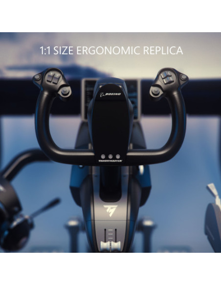 THRUSTMASTER JOYSTICK + MANDO DE POTENCIA TCA YOKE PACK BOEING EDITION PARA PC / XBOX (4460210)